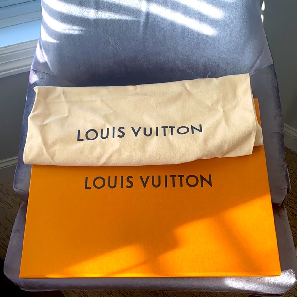 authentic Louis Vuitton box & dust bag